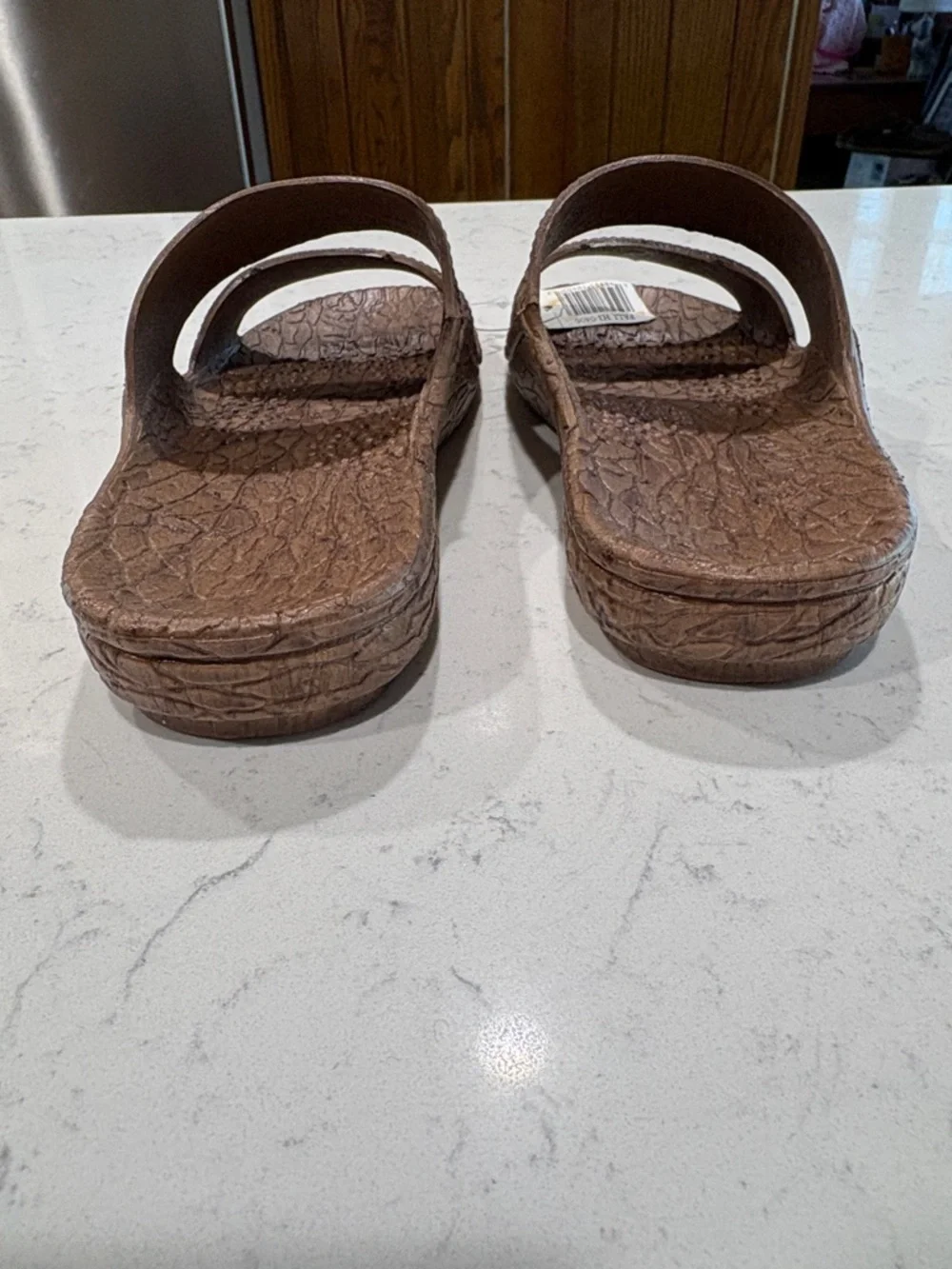 Pali Hawaii Brown Slide Sandals - Picture 3 of 7